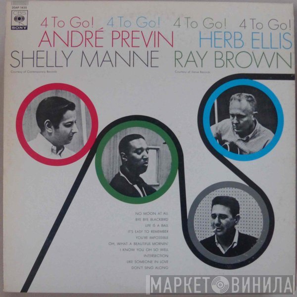 André Previn / Herb Ellis / Shelly Manne / Ray Brown  - 4 To Go!