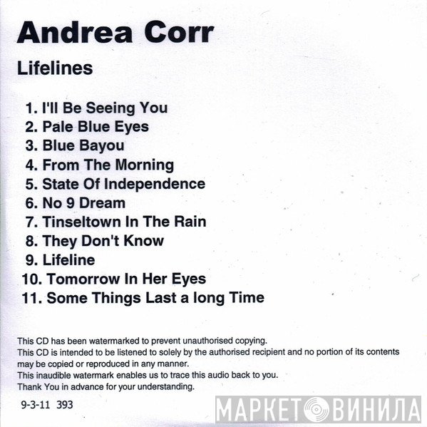 Andrea Corr - Lifelines