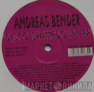 Andreas Bender - Disco Shakedown EP