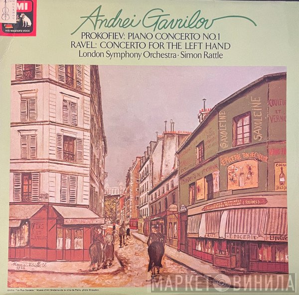 Andrei Gavrilov, The London Symphony Orchestra, Sir Simon Rattle - Sergei Prokofiev, Maurice Ravel  - Piano Concerto No. 1, Concerto For The Left Hand