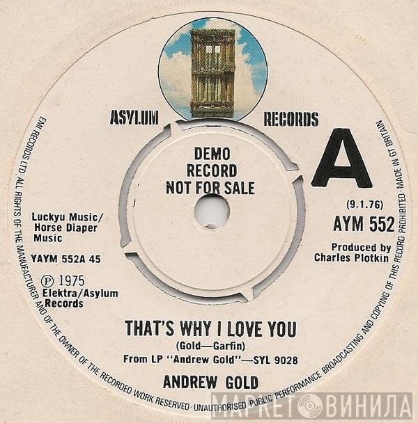 Andrew Gold - That's Why I Love You
