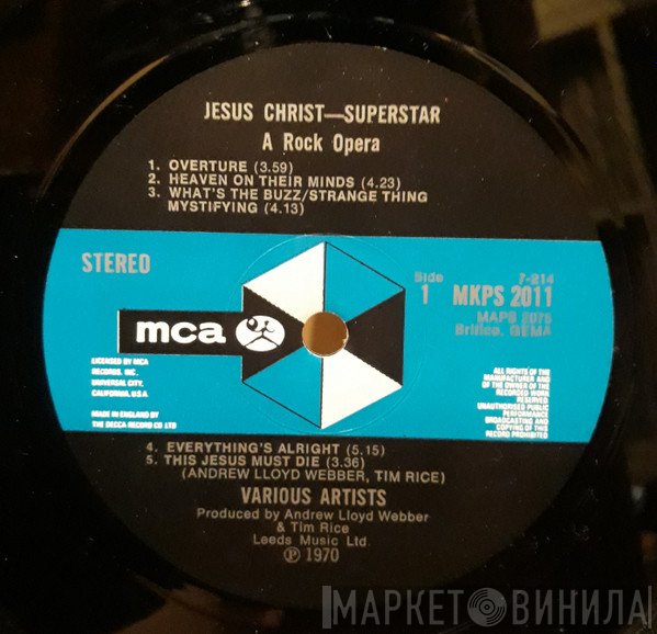 Andrew Lloyd Webber And Tim Rice - Jesus Christ Superstar