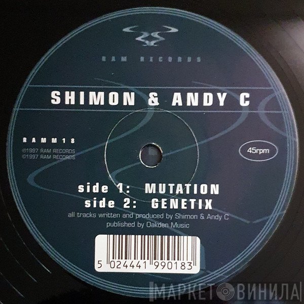Andy C & Shimon - Mutation / Genetix