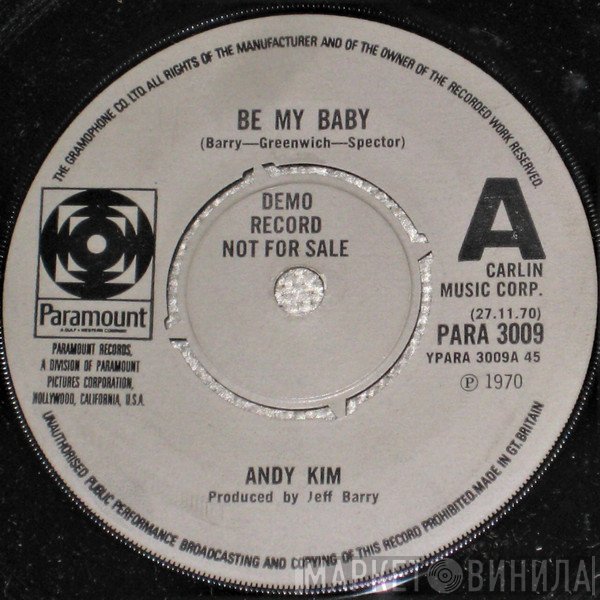 Andy Kim - Be My Baby