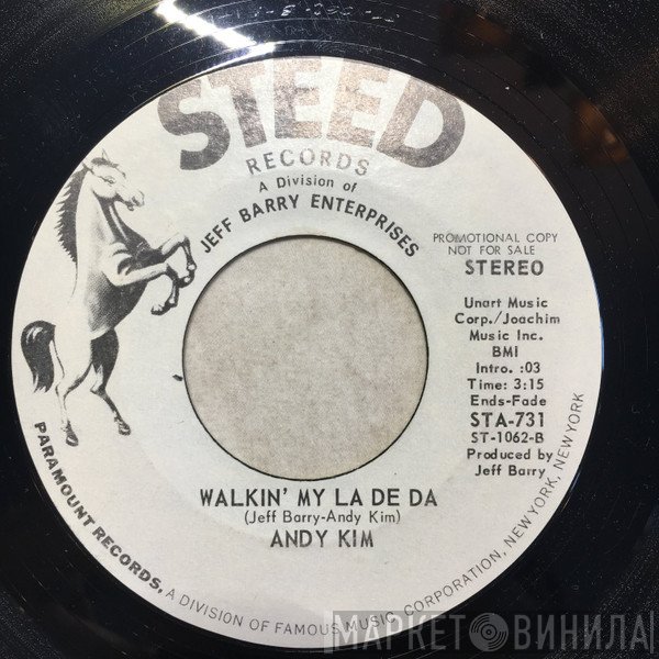 Andy Kim - I Wish I Were / Walkin' My La De Da