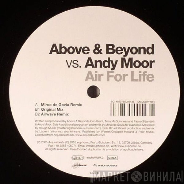 Andy Moor, Above & Beyond - Air For Life