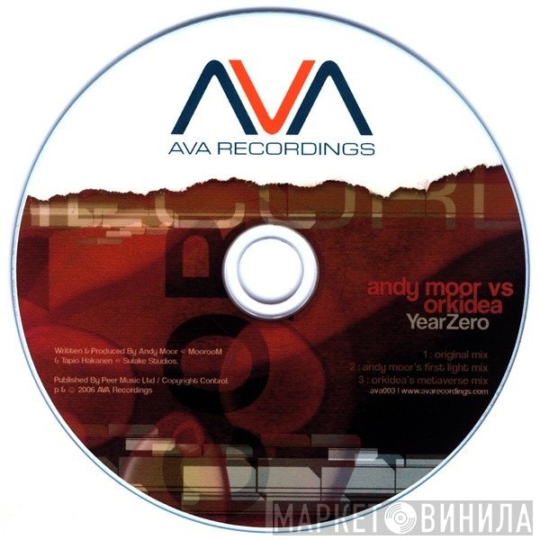 Andy Moor vs Orkidea  - YearZero