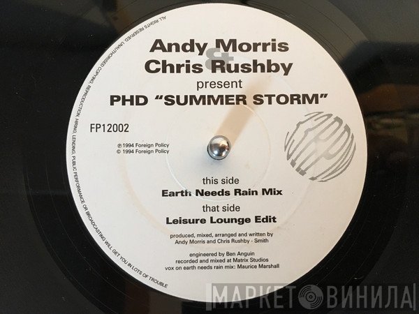 Andy Morris, PHD , Chris Rushby - Summer Storm