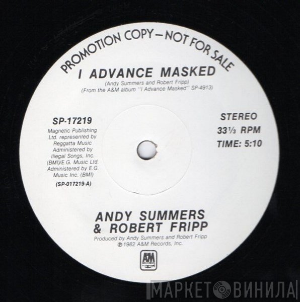 Andy Summers, Robert Fripp - I Advance Masked
