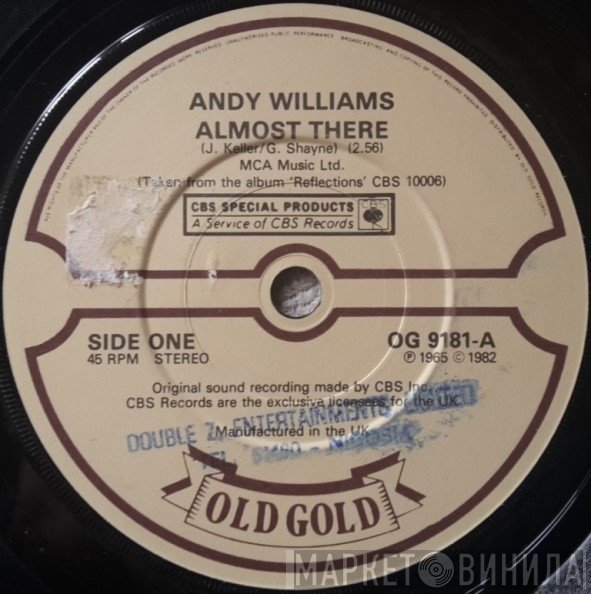 Andy Williams  - Almost There / Solitaire