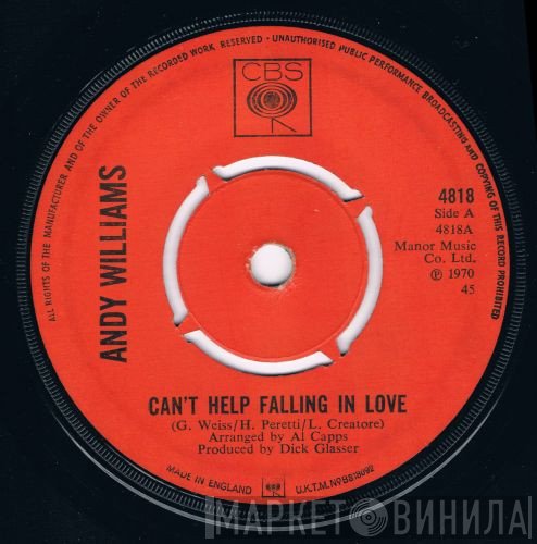 Andy Williams - Can't Help Falling In Love