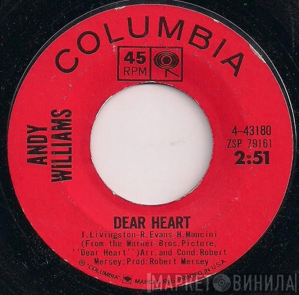 Andy Williams  - Dear Heart