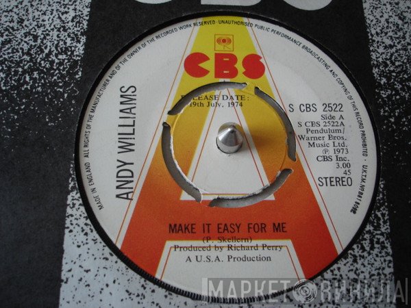 Andy Williams  - Make It Easy For Me