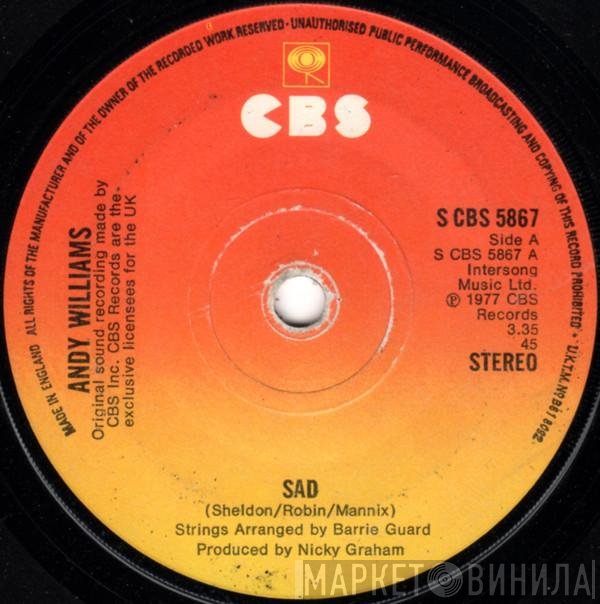 Andy Williams  - Sad