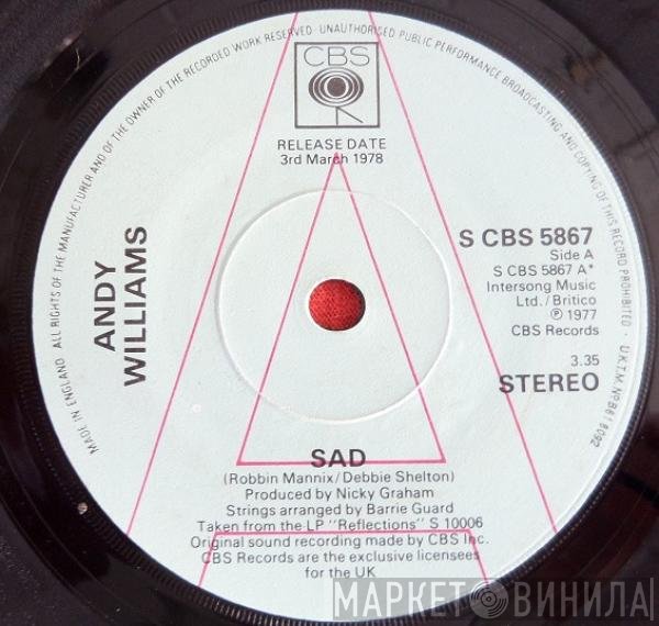 Andy Williams  - Sad