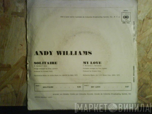 Andy Williams  - Solitaire