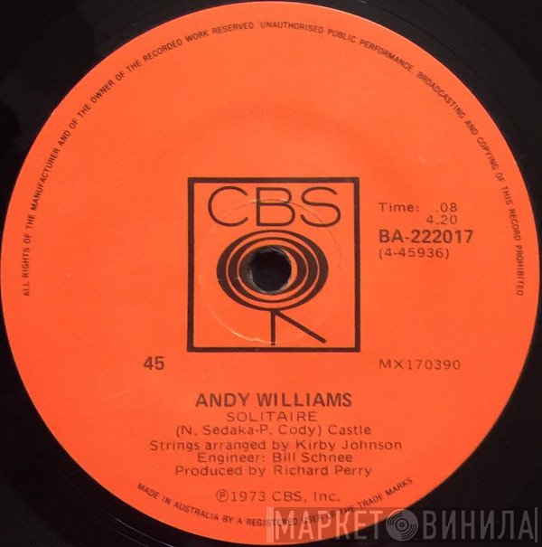 Andy Williams  - Solitaire