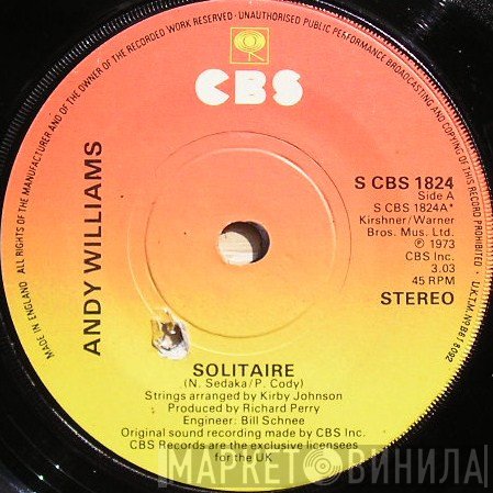 Andy Williams  - Solitaire