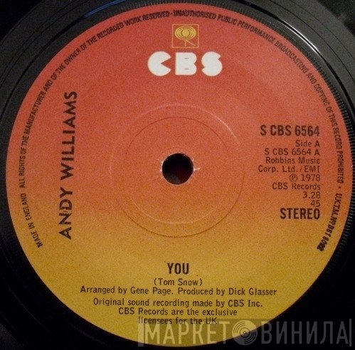Andy Williams  - You