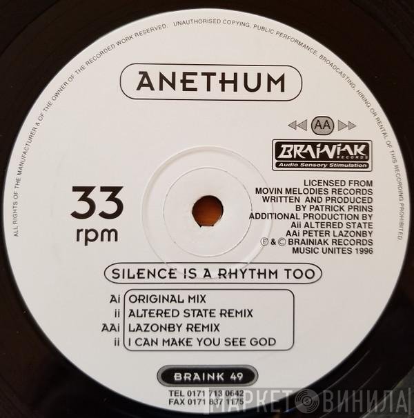 Anethum - Silence Is A Rhythm Too