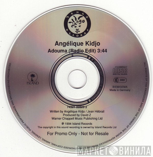 Angélique Kidjo  - Adouma