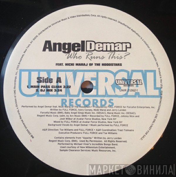 Angel Demar, Nicki Minaj - Who Runs This?