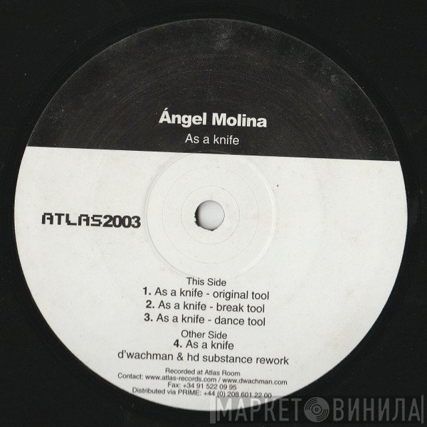 Angel Molina - As A Knife