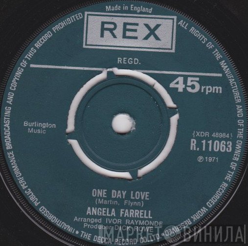 Angela Farrell - One Day Love