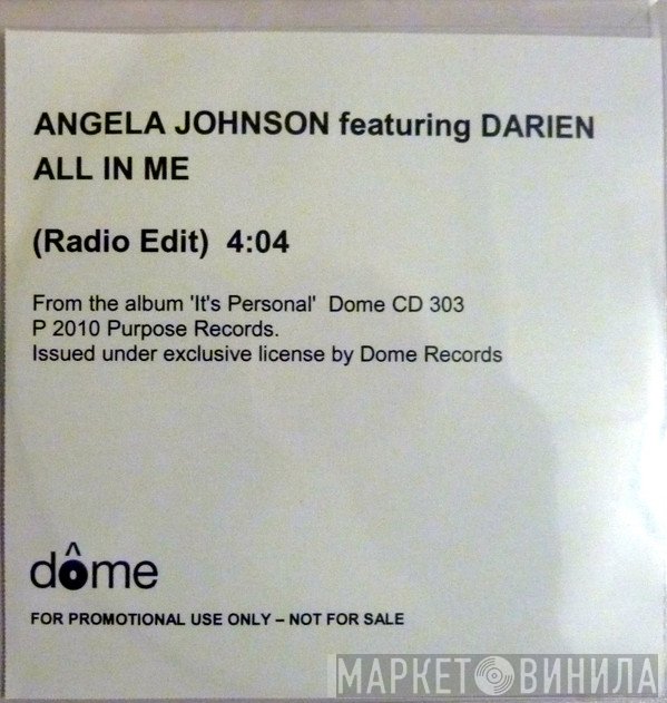 Angela Johnson, Darien - All In Me