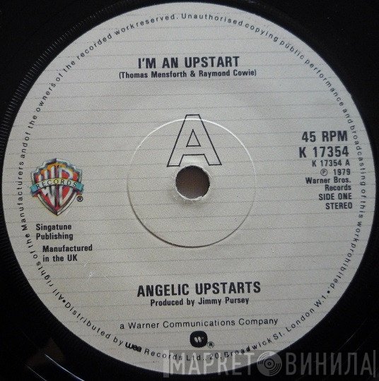 Angelic Upstarts - I'm An Upstart