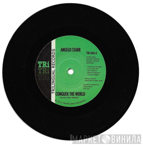 Angelo Starr - Conquer The World/Don't Leave Me Stranded