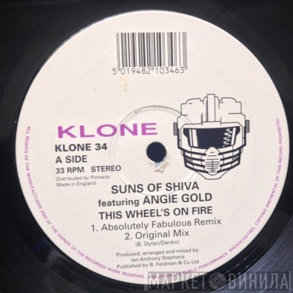 Angie Gold, Suns Of Shiva - This Wheel's On Fire / Eat You Up / Fantasia II