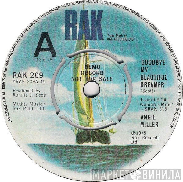 Angie Miller - Goodbye My Beautiful Dreamer / Born To Be Loved By You
