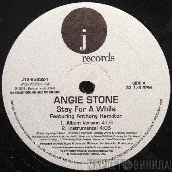 Angie Stone, Anthony Hamilton - Stay For A While