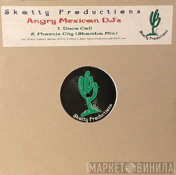 Angry Mexican DJs - Disco Call / Phoenix City