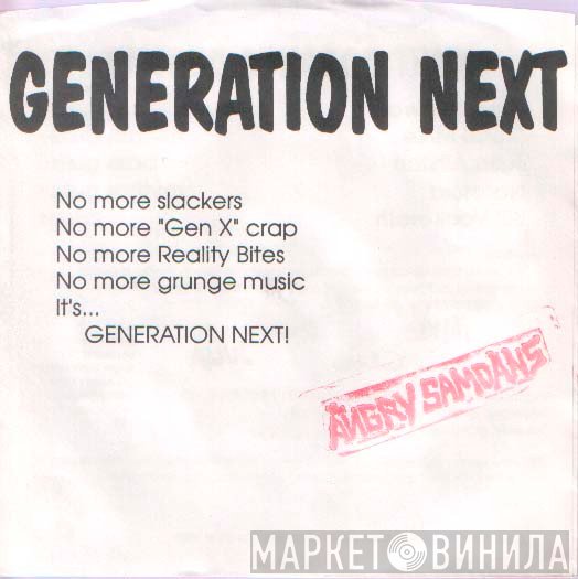 Angry Samoans  - Generation Next