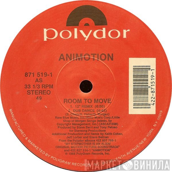 Animotion  - Room To Move