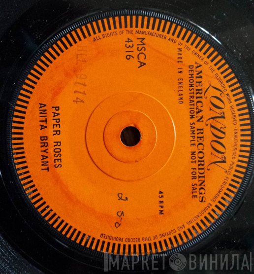Anita Bryant  - Paper Roses