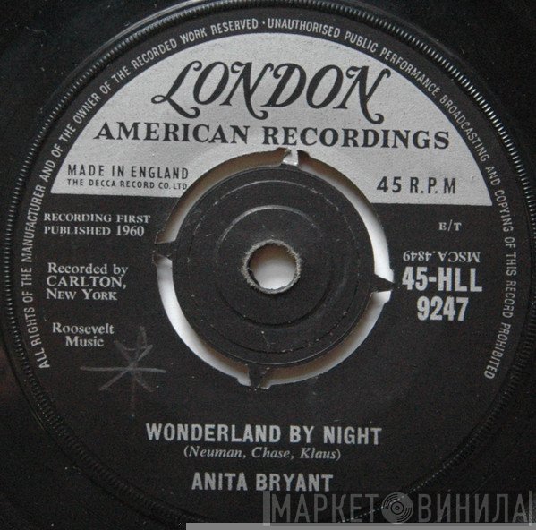 Anita Bryant - Wonderland By Night