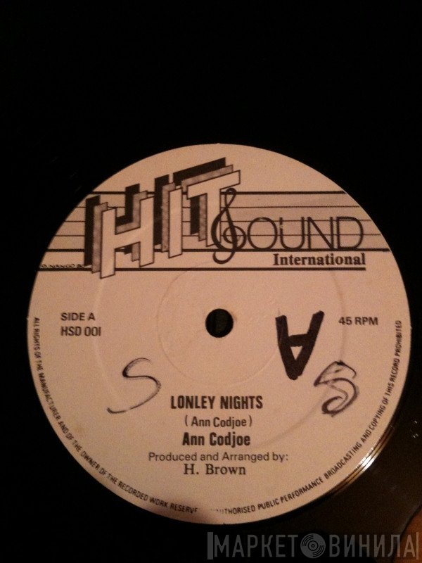 Ann Codjoe - Lonely Nights
