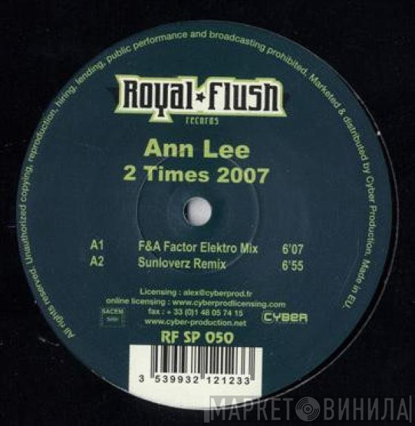 Ann Lee  - 2 Times 2007