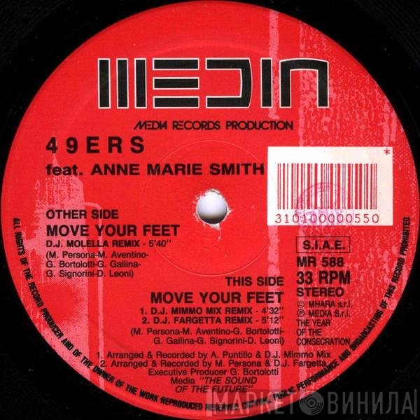 Ann-Marie Smith, 49ers - Move Your Feet (Remixes)