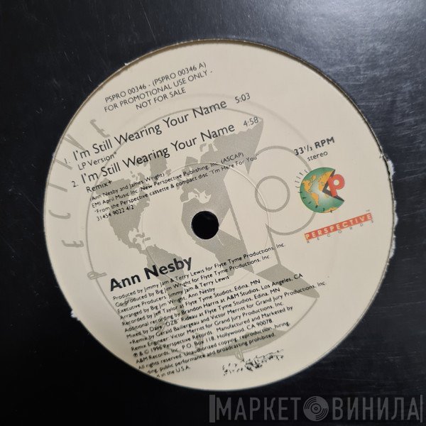 Ann Nesby - I'm Still Wearing Your Name / Can I Get A Witness