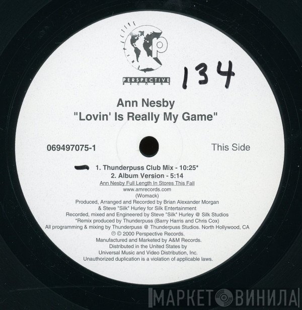 Ann Nesby - Lovin' Is Really My Game