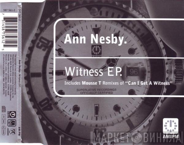 Ann Nesby - Witness EP