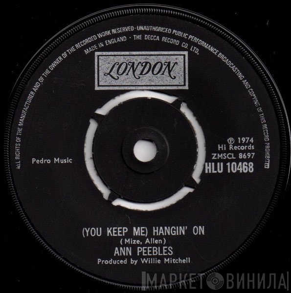 Ann Peebles - (You Keep Me) Hangin' On