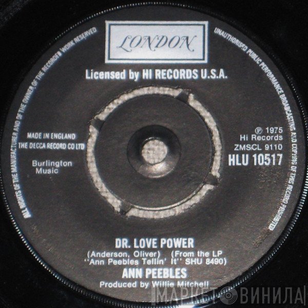 Ann Peebles - Dr. Love Power / I Still Love You