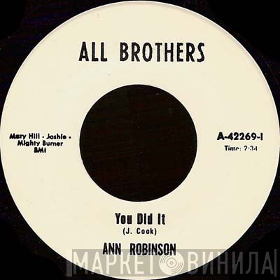 Ann Robinson, Freedom Now Brothers - Sissy Walk / You Did It