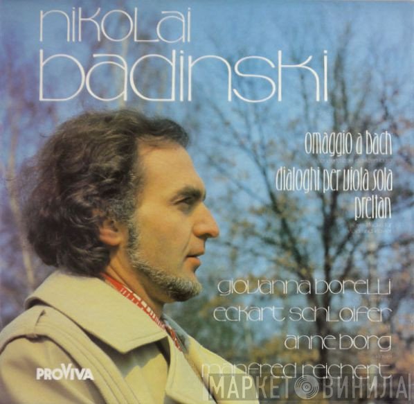 Anne Borg, Eckart Schloifer, Manfred Reichert, Nikolai Badinski, Giovanna Borelli - Omaggio A Bach / Dialoghi Per Viola Sola / Preltan