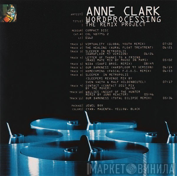Anne Clark  - Wordprocessing (The Remix Project)
